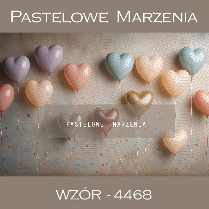 Valentine's photographic background with balloons t_4468