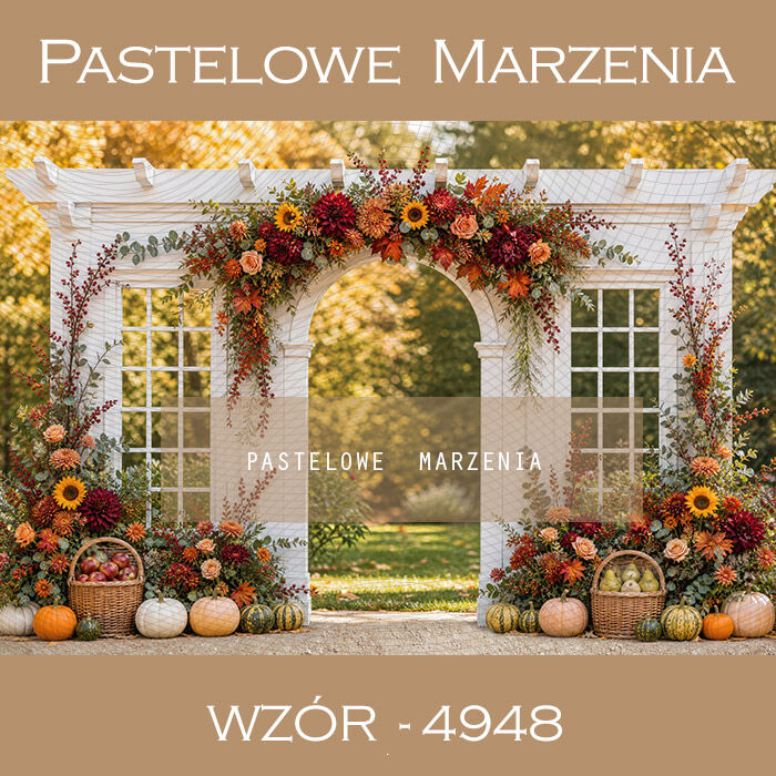 Autumn photographic background with flowers t_4948