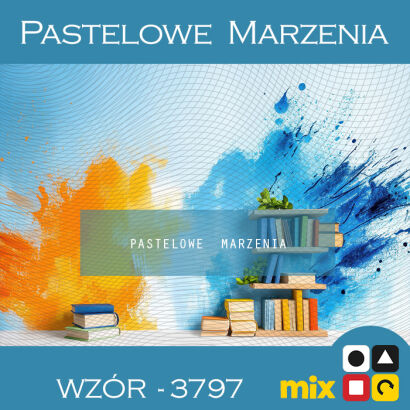 Tło fotograficzne szkolne z książkami t_3797