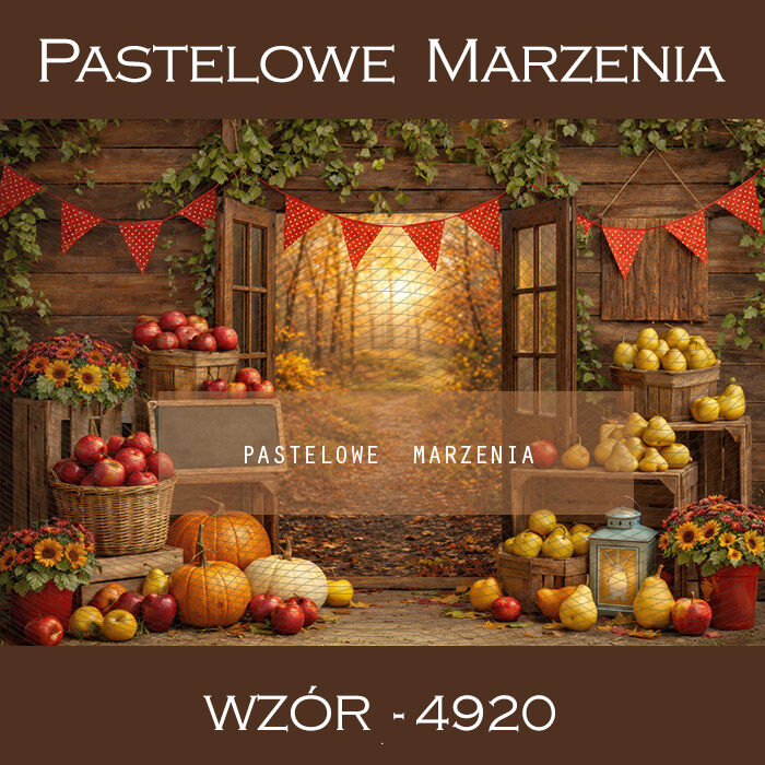 Autumn photographic background with apples t_4920
