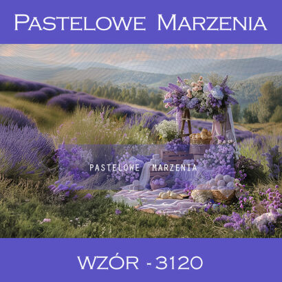 Photographic backdrop for Easter with lavender t_3120