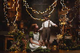 Christmas Photography Background with Street t_4252 - 2