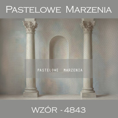 Tło fotograficzne komunijne z kolumnami t_4843