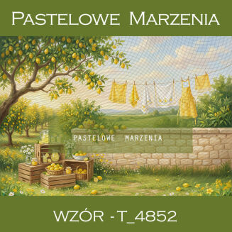 Tło fotograficzne letnie z cytrynami t_4852 - 2