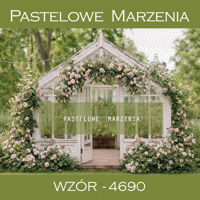 Spring photographic background with greenhouse t_4690