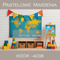Photographic school backdrop with map t_4038