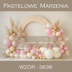 Photographic backdrop for Birthdays with baloons t_3636