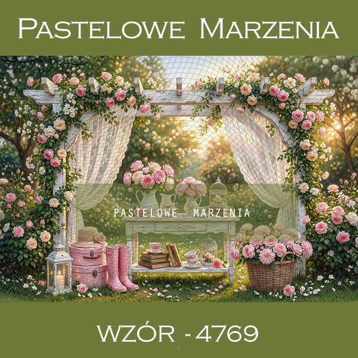 Tło fotograficzne letnie z kwiatami t_4769