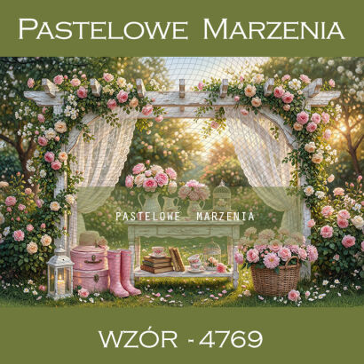 Tło fotograficzne letnie z kwiatami t_4769