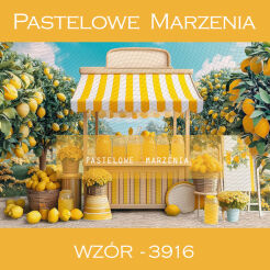 Photographic summer backdrop with lemons t_3916