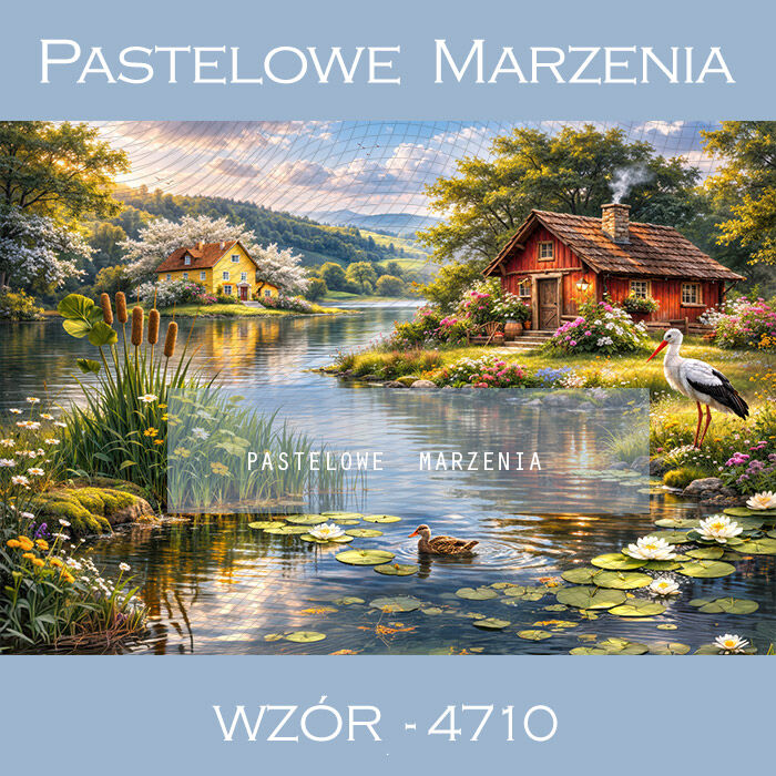 Spring photographic background with pond t_4710