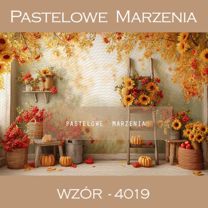 Photographic autumn backdrop with apples t_4019