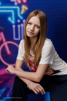 School photographic background with neons t_4743 - 10