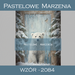 Photographic backdrop for Christmas with polar bear t_2084