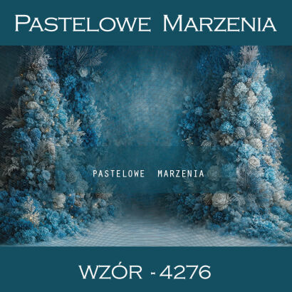Tło fotograficzne na Boże Narodzenie z choinkami t_4276