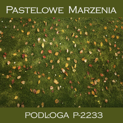 Tło fotograficzne winylowe, liście p_2233