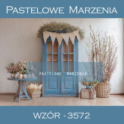 Tło fotograficzne wiosenne z drzwiami t_3572