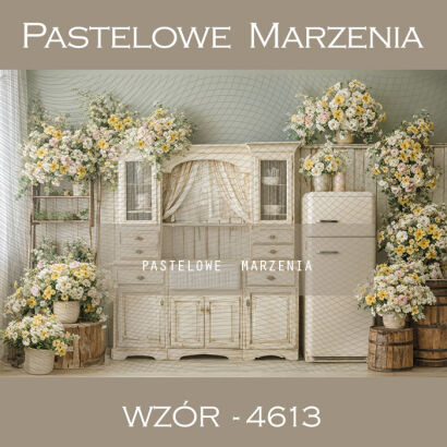 Tło fotograficzne wiosenne z kuchnią t_4613