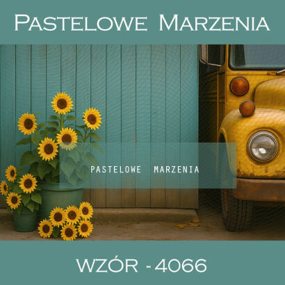Tło fotograficzne szkolne z autobusem t_4066