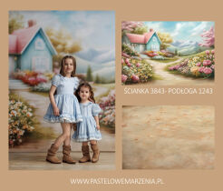 Zestaw ścianka materiałowa + podłoga t_3843, p_1243