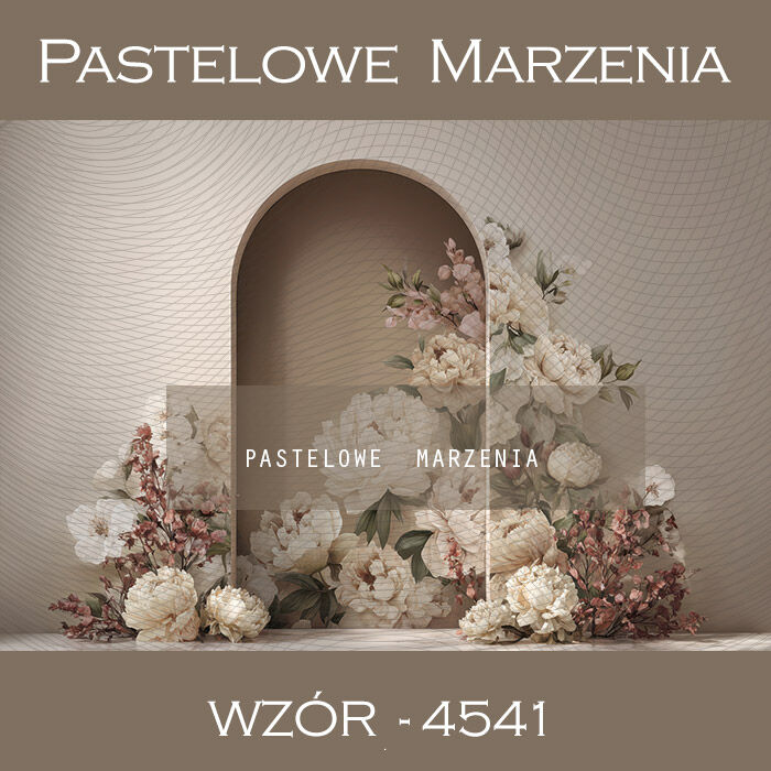 Tło fotograficzne wiosenne z łukiem t_4541