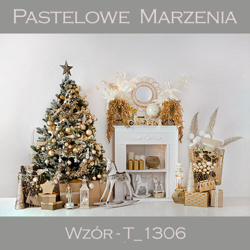 Tło fotograficzne materiałowe t_1306 - Boże Narodzenie 