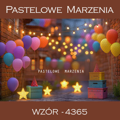 Carnival photo background with balloons t_4365
