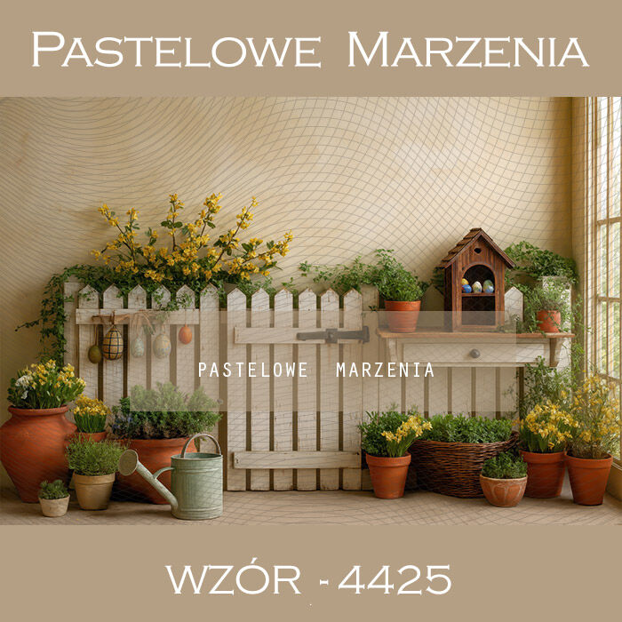 Spring floral photography backdrop t_4425