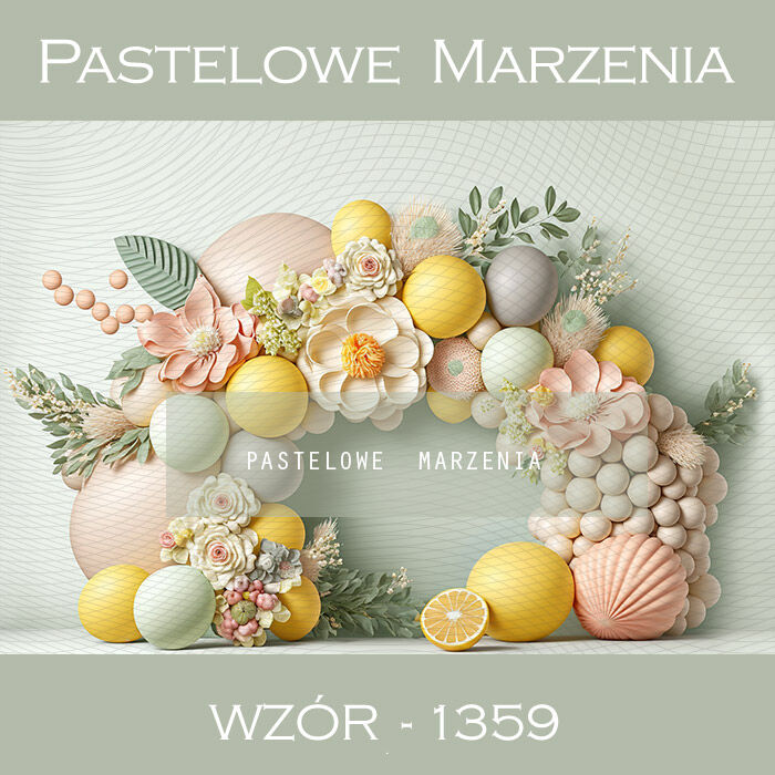 Tło fotograficzne urodzinowe z balonami t_1359