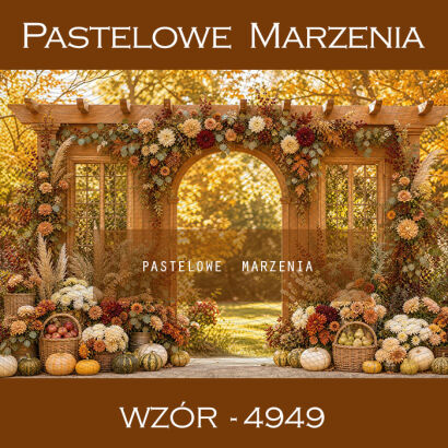 Autumn photographic background with flowers t_4949