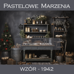 Photographic backdrop for Christmas with black kitchen t_1942