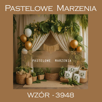 Tło fotograficzne z kategorii wnętrza z balonami t_3948