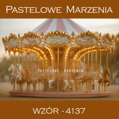Tło fotograficzne z kategorii urodzinowe z karuzelą t_4137