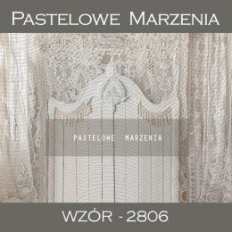 Fabric photographic backdrop from the Headrests category, white macrame