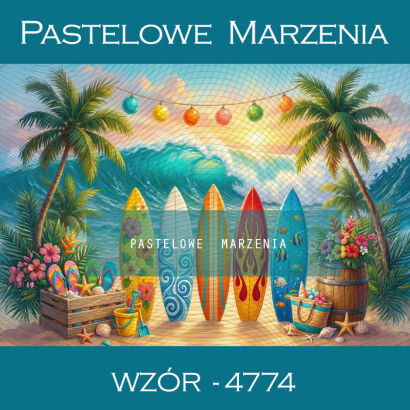 Tło fotograficzne letnie z plażą t_4774