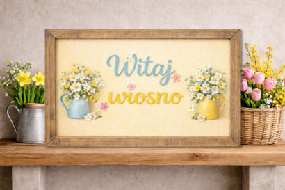 Obrazek wiosenny 282 - 50x30 cm