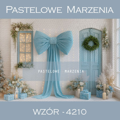 Christmas Photography Background with Doors t_4210