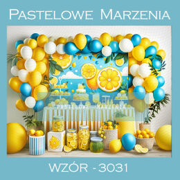 Photographic backdrop for Birthdays with lemons t_3031