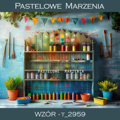 Photographic backdrop school or kindergarten t_2959