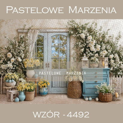 Tło fotograficzne wiosenne z kwiatami t_4492