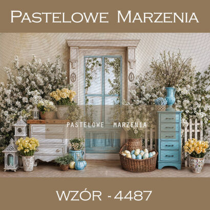 Tło fotograficzne wiosenne z kwiatami t_4487