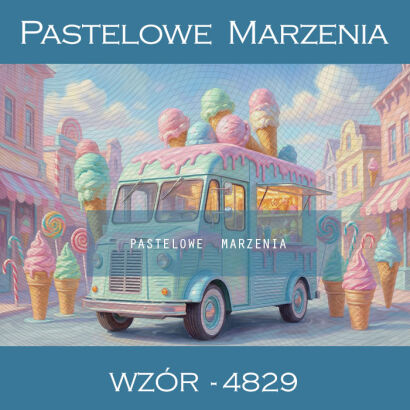 Tło fotograficzne letnie z lodami t_4829