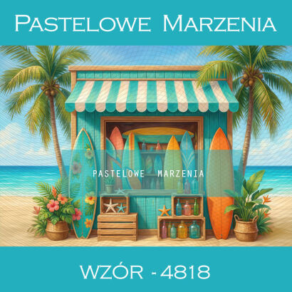 Summer photographic background with beach t_4818