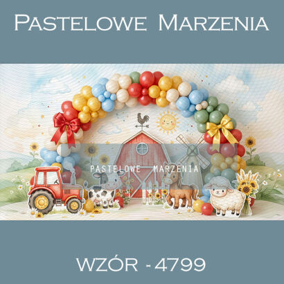 Birthday photographic background with balloons t_4799