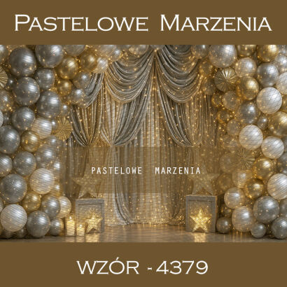 Carnival photo background with balloons t_4379