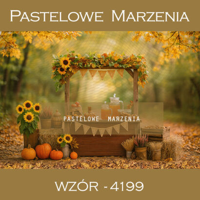Tło fotograficzne jesienny kram t_4199