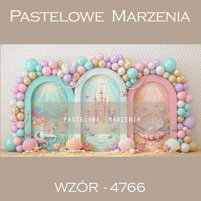 Tło fotograficzne urodzinowe z balonami t_4766