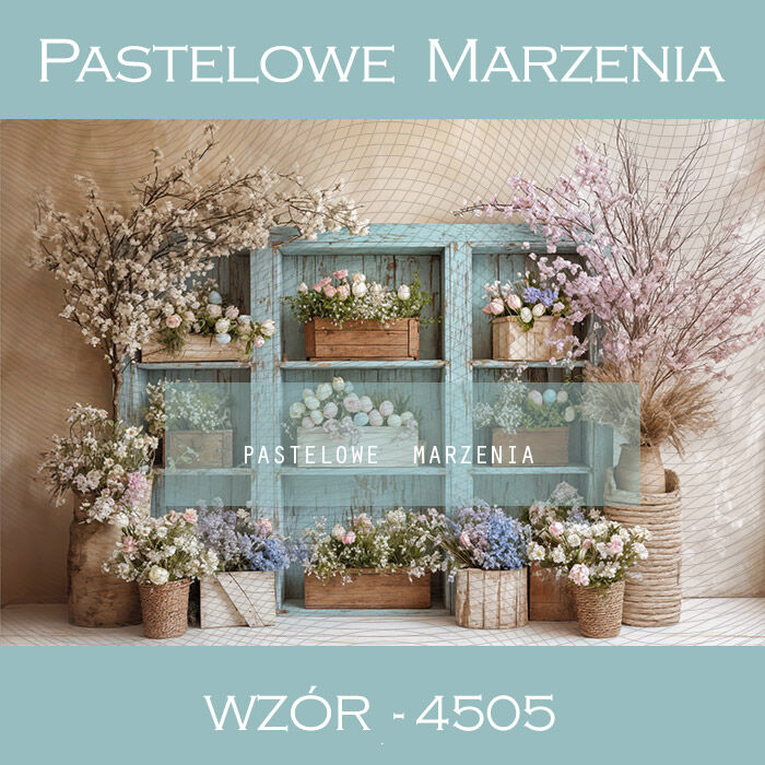 Tło fotograficzne wiosenne z kwiatami t_4505