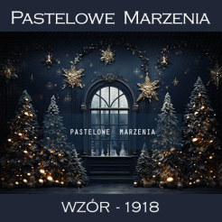 Photographic backdrop for Christmas with Christmas trees t_1918