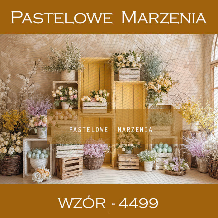 Tło fotograficzne wiosenne z kwiatami t_4499